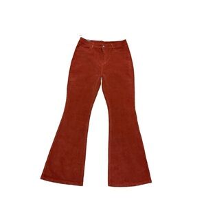 Rust Flare Corduroy Pants Flare Jeans NWT